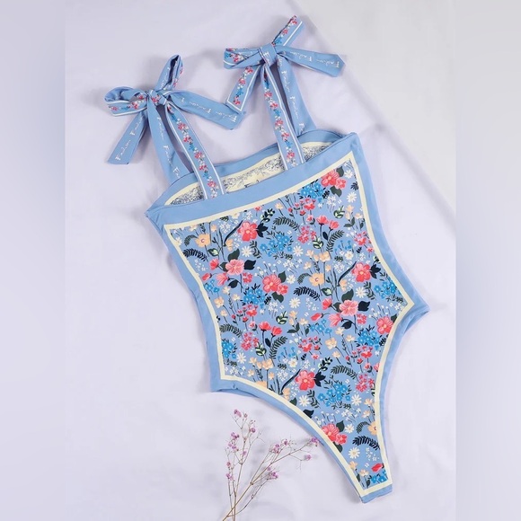 Reversible One Piece Bathing Suit - Picture 2 of 8